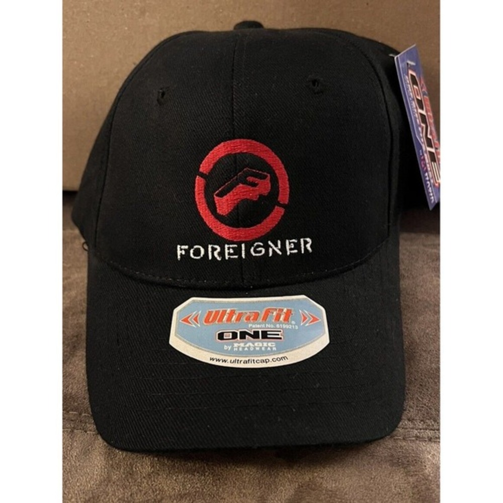 Foreigner‎ Can't Slow Down Hat Cap Ultra Fit OSFM NEW